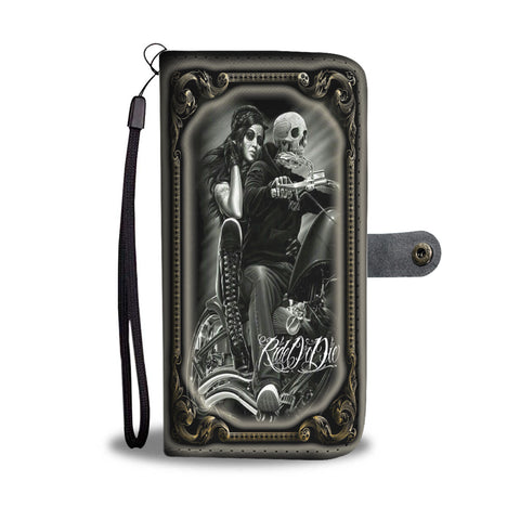 Image of Ride Or Die custom wallet phone case1