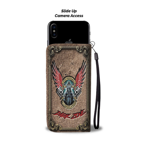 Image of Old Man Biker custom wallet phone case