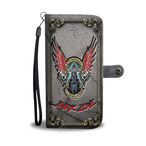Image of Old Man Biker custom wallet phone case