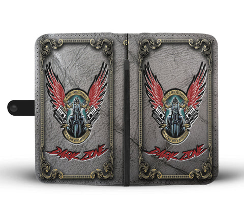 Image of Old Man Biker custom wallet phone case