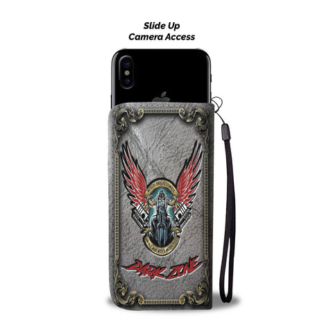 Image of Old Man Biker custom wallet phone case