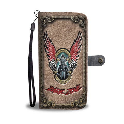Image of Old Man Biker custom wallet phone case
