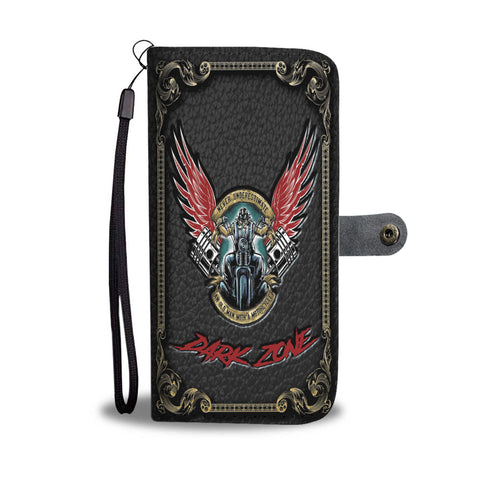 Image of Old Man Biker custom wallet phone case
